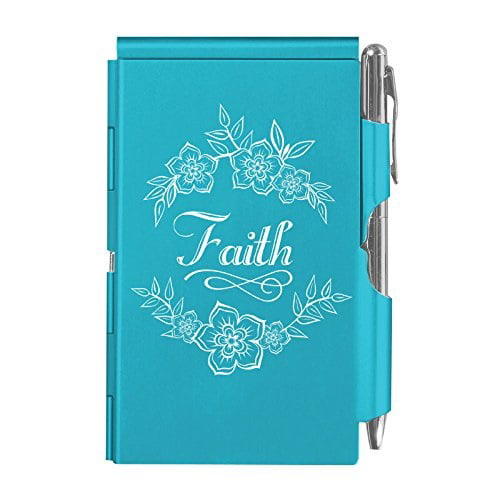 Green Leaves Brand New Wellspring Flip Note Book Pad With Pen Gift Pocket Size